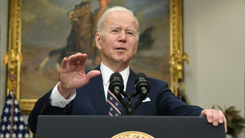 US President Joe Biden speaks about the counterterrorism operation in Syria from the Roosevelt Room of the White House in Washington, DC, Feb. 3, 2022. (Photo: Saul Loe/AFP)